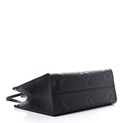Louis Vuitton Empreinte Monogram Giant Onthego MM Black 4 of 8