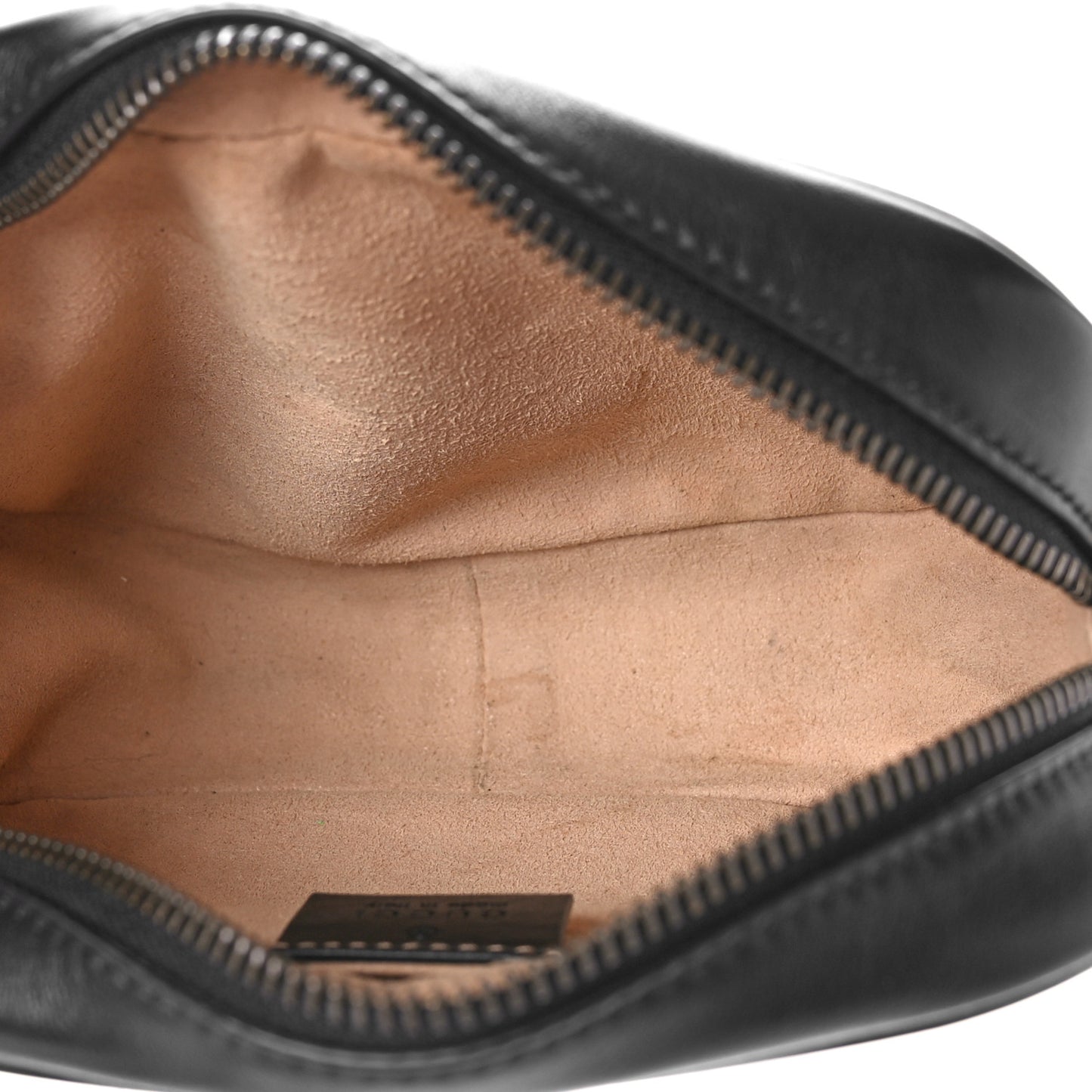 Calfskin Matelasse Mini GG Marmont Chain Shoulder Bag Black