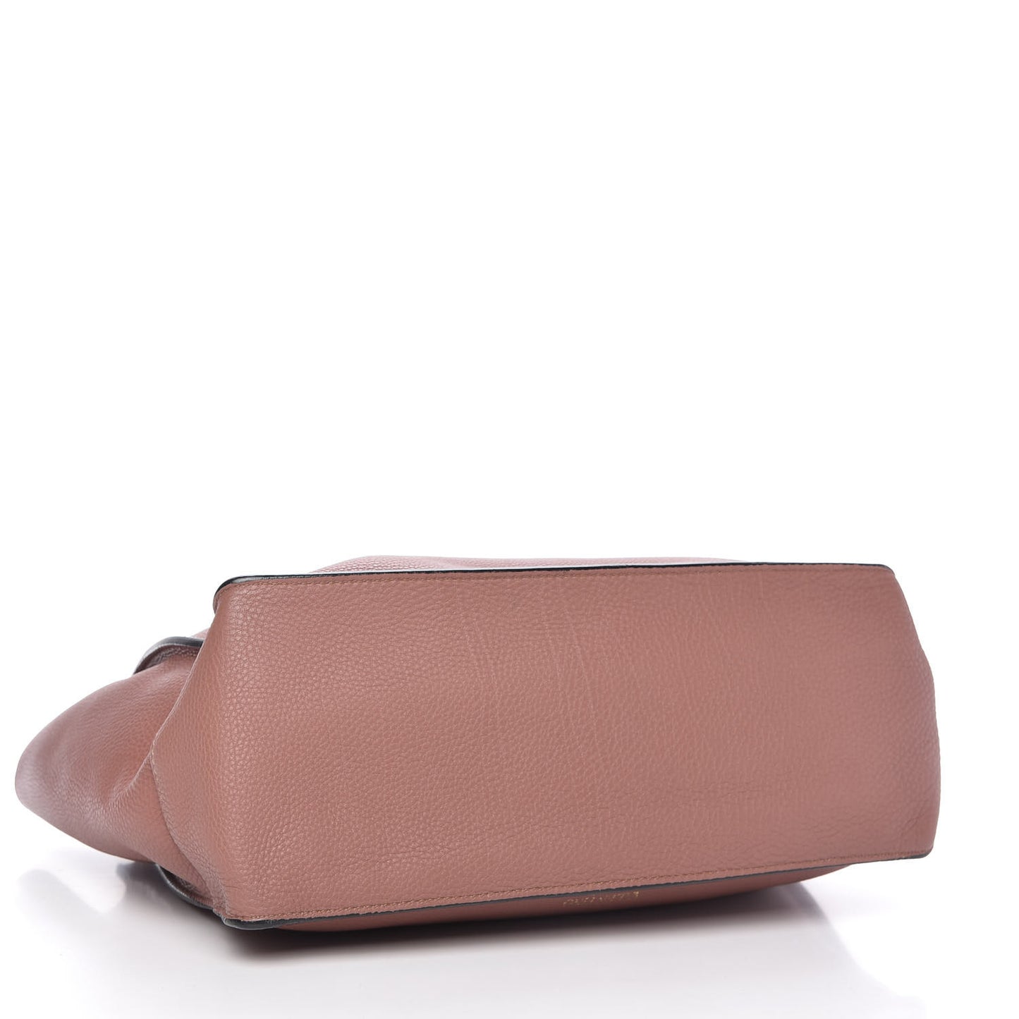 Grained Calfskin To Be Cool Tote Brownish