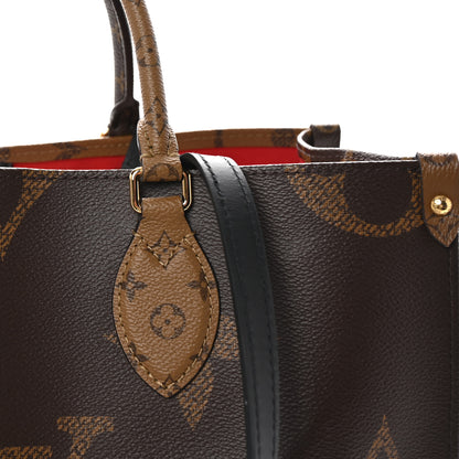 Louis Vuitton Reverse Monogram Giant Onthego MM 7 of 9