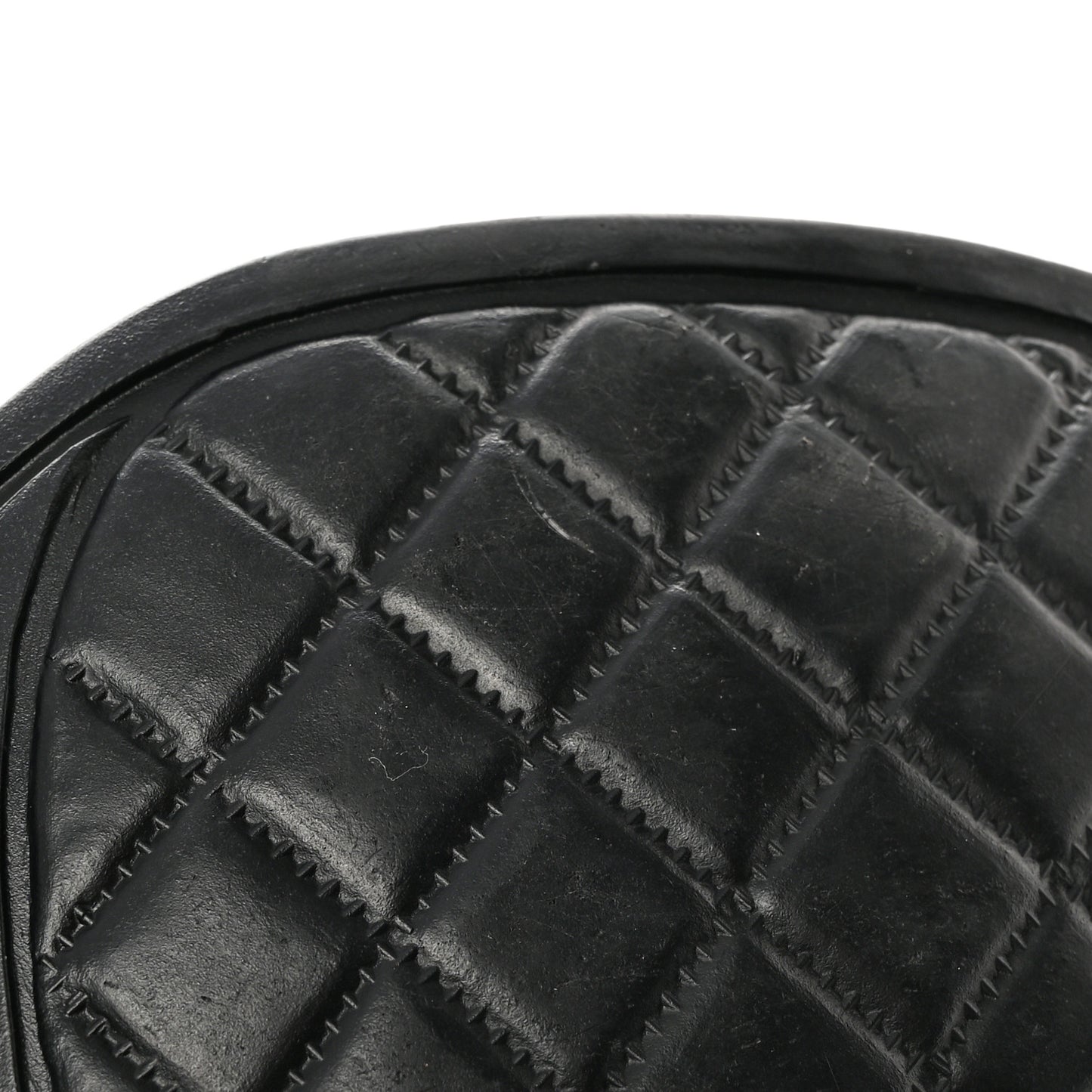Rubber Camellia Rain Boots 38 Black
