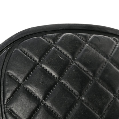 Chanel Rubber Camellia Rain Boots 38 Black 13 of 14