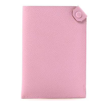 Hermes Epsom Tarmac PM Passport Holder Mauve Sylvestre 1 of 7