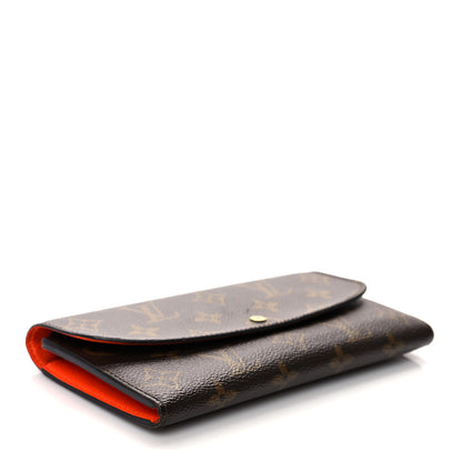 Louis Vuitton Monogram Emilie Wallet Poppy 4 of 10