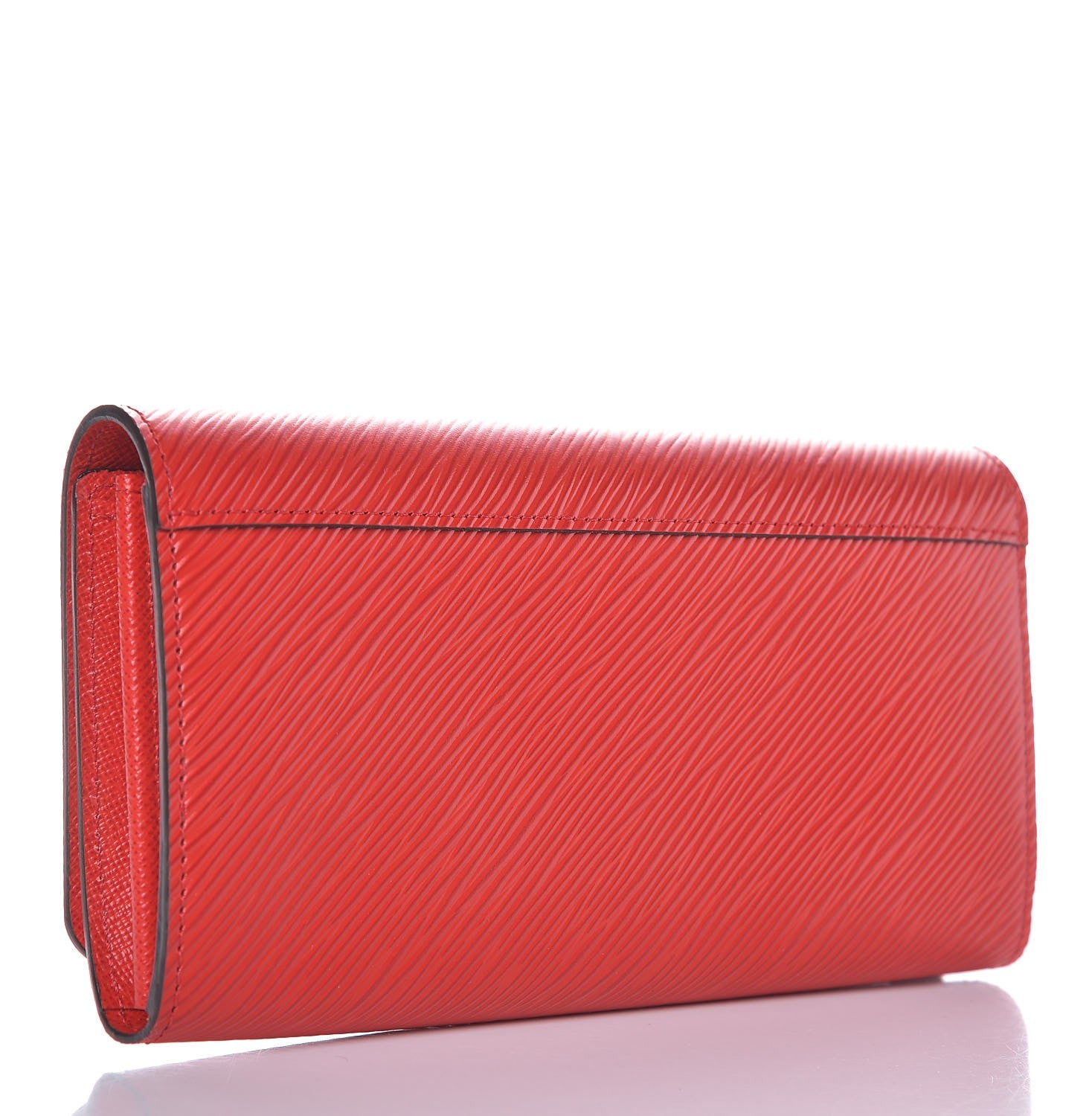 Louis Vuitton Epi Twist Wallet Coquelicot 3 of 8