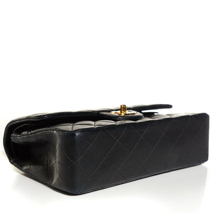 Chanel Lambskin Quilted Medium Double Flap Black 4 of 9