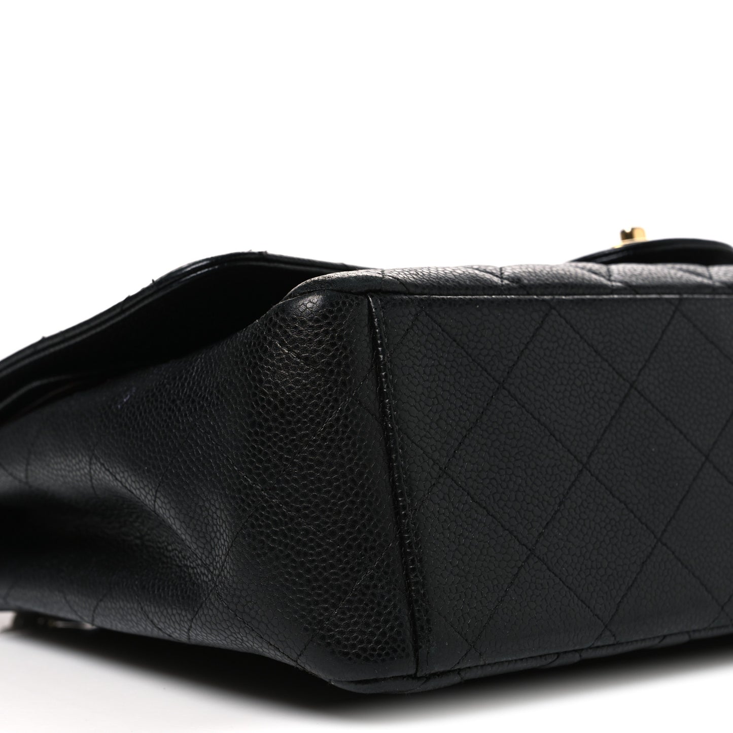 Caviar Maxi Single Flap Black