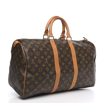 Louis Vuitton Monogram Keepall 45 2 of 16