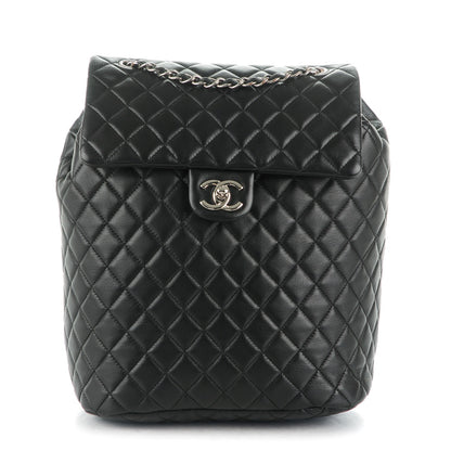 Chanel Lambskin Quilted Large Urban Spirit Backpack Black 1 of 8