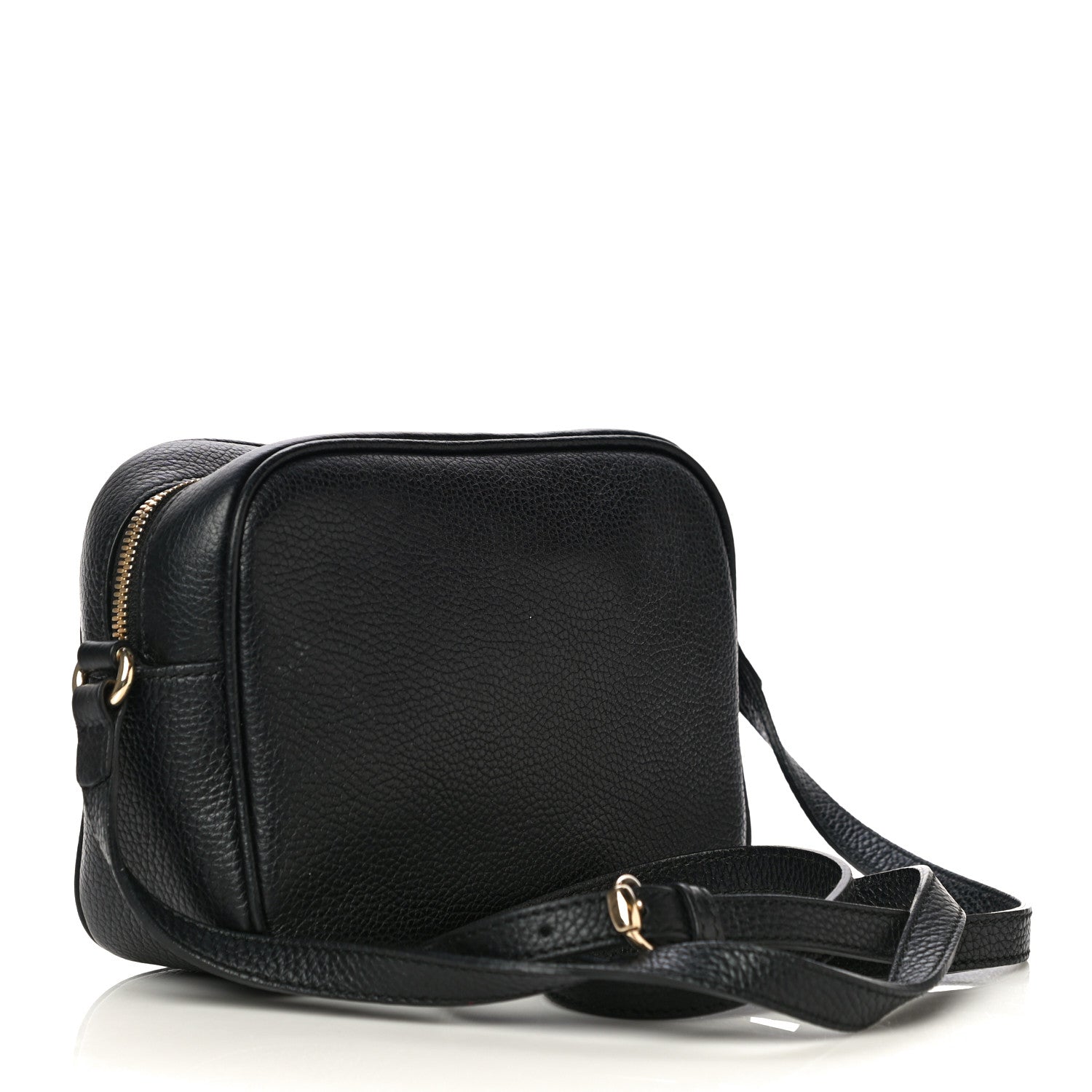 Gucci Pebbled Calfskin Small Soho Disco Bag Black 3 of 17