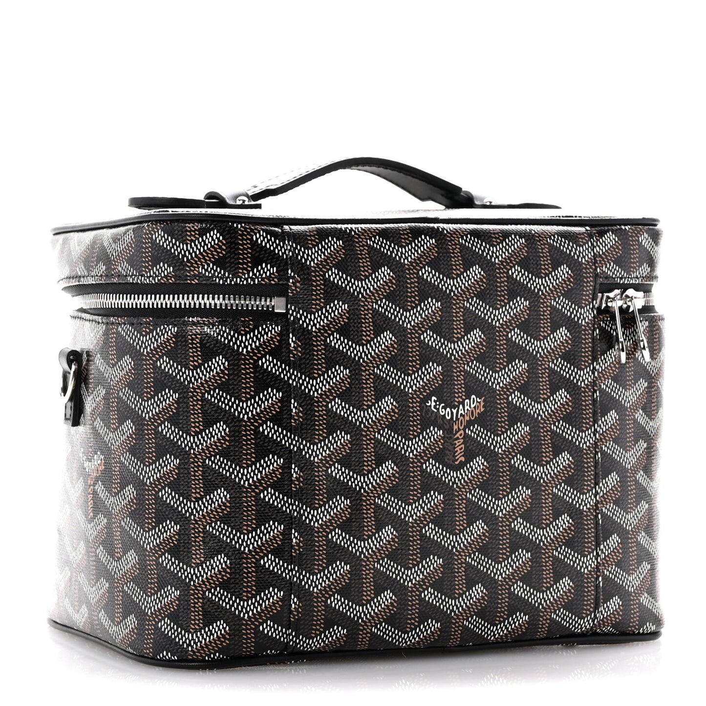 Goyardine Muse Vanity Case Black