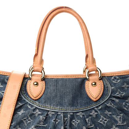 Louis Vuitton Denim Neo Cabby GM Blue 11 of 11