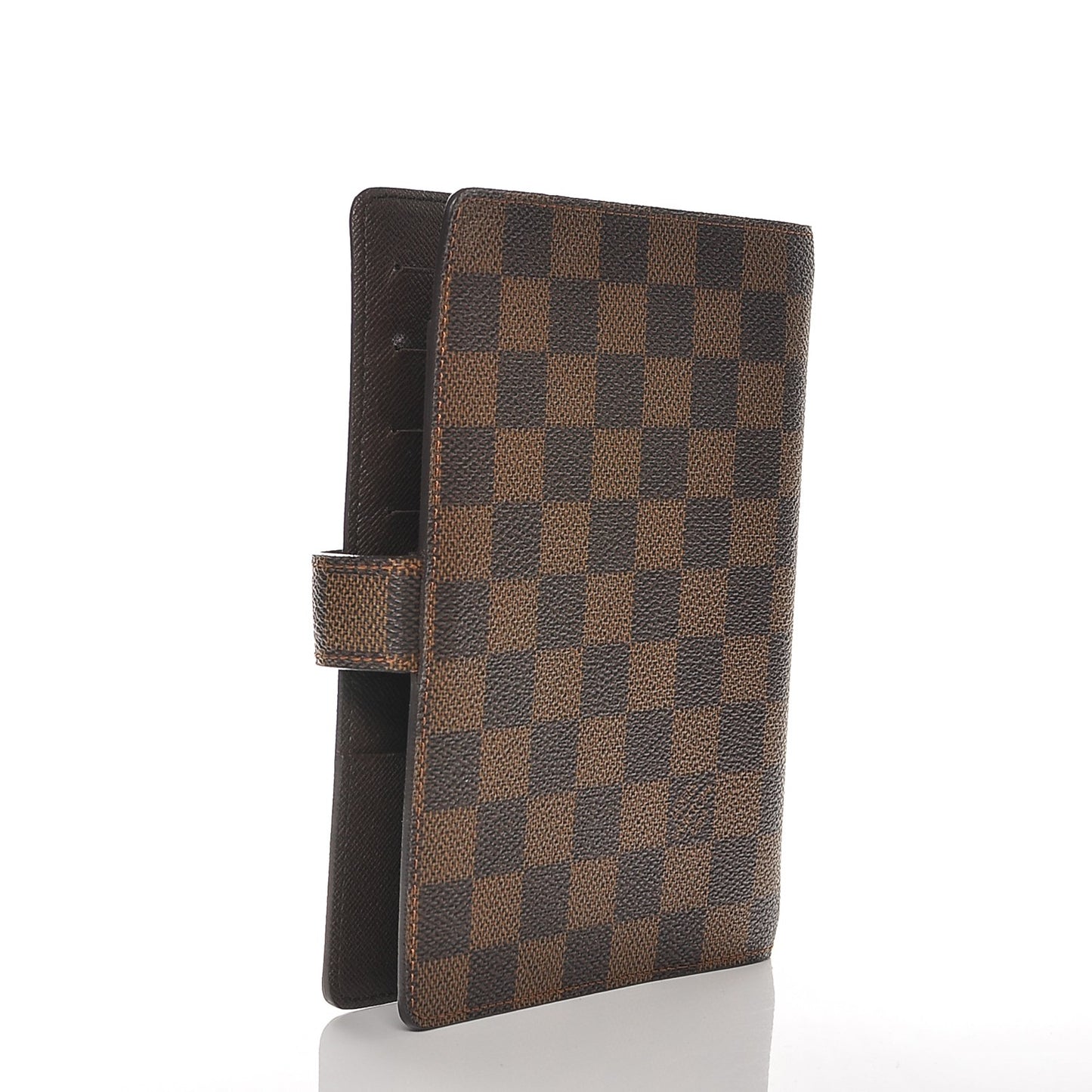 Damier Ebene Medium Ring Agenda Cover