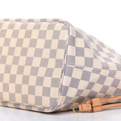 Louis Vuitton Damier Azur Neverfull MM 7 of 11