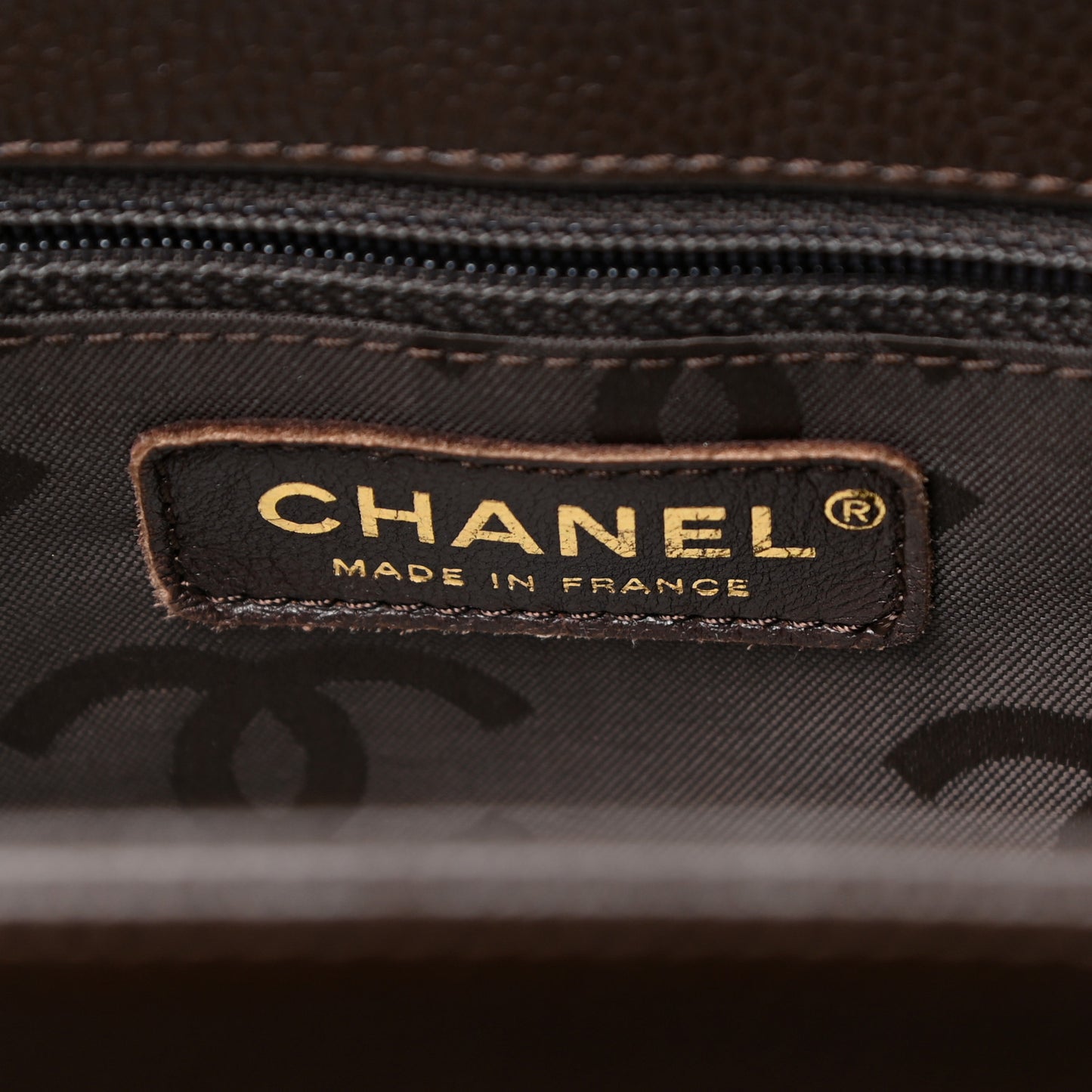 Caviar Shopper Tote Brown
