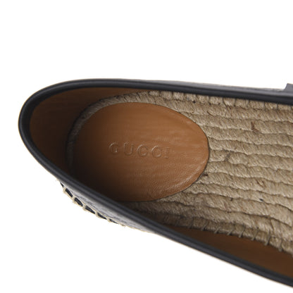 Gucci Microguccissima Signature Espadrilles 38 Black 7 of 9