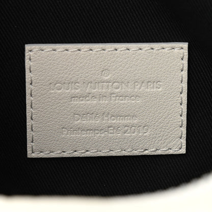 Louis Vuitton Taurillon Monogram Solar Ray Soft Trunk Powder White 6 of 11