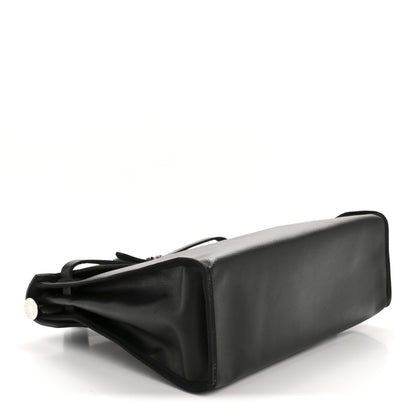 Hermes Toile H Berline Vache Hunter Herbag Zip PM 31 Black Ecru 5 of 13