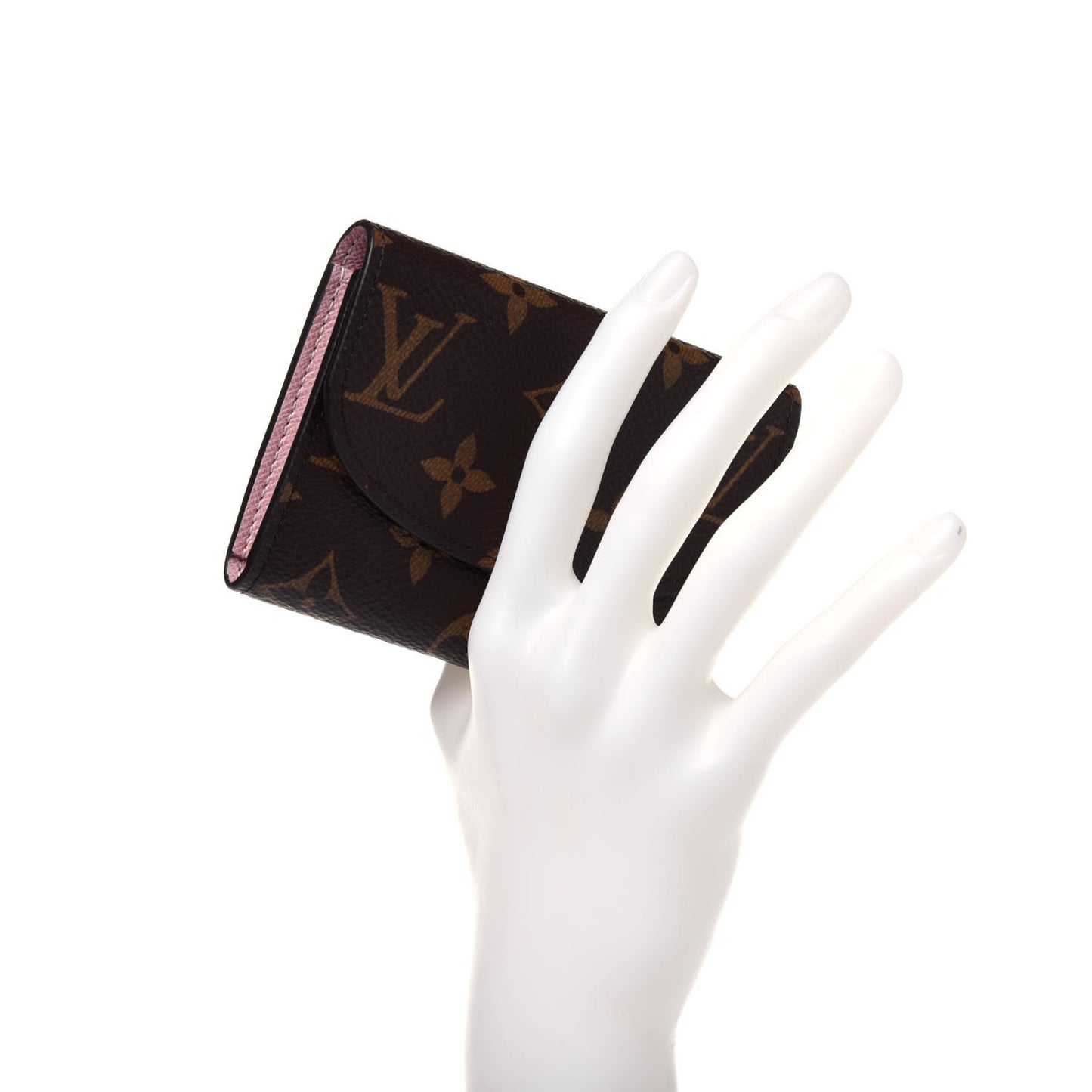 Monogram Rosalie Coin Purse Rose Ballerine