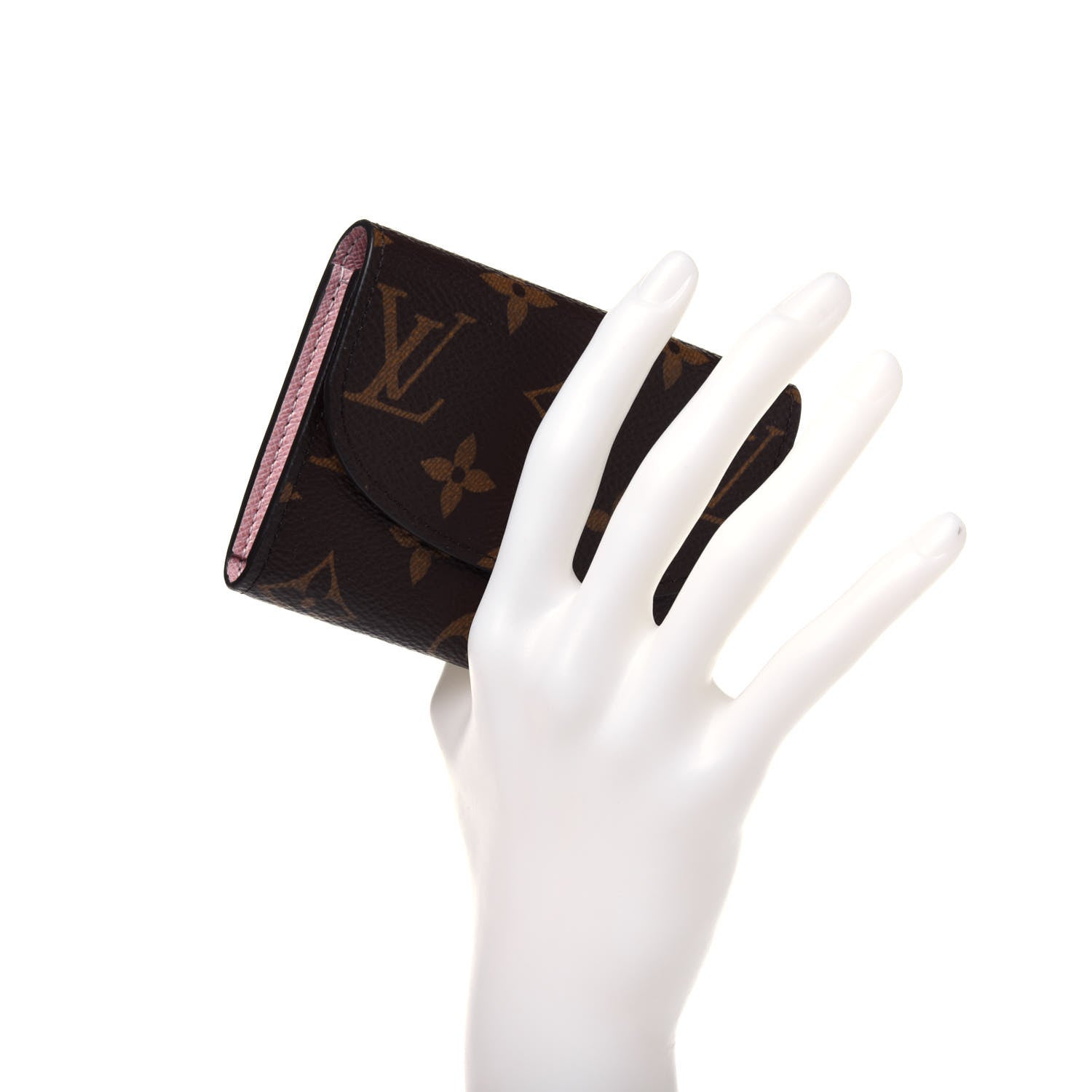 Louis Vuitton Monogram Rosalie Coin Purse Rose Ballerine 2 of 10