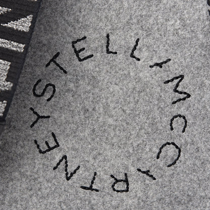 Stella McCartney Eco Felt Mini Logo Crossbody Smoke Slate 10 of 10
