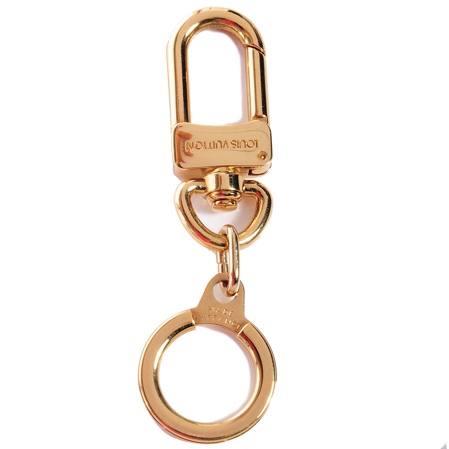 Louis Vuitton Pochette Extender Key Ring Gold 1 of 4
