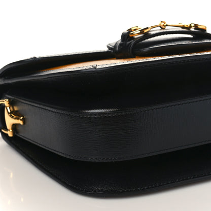 Gucci Azalea Calfskin Tri-Color Horsebit 1955 Shoulder Bag Mystic White Sun Oil Black 8 of 10