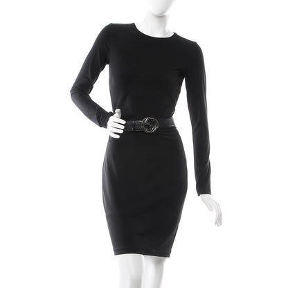 Gucci Guccissima Interlocking G Belt 90 36 Black 2 of 11