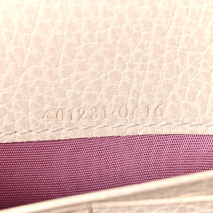 Gucci Calfskin Mini Dionysus Chain Wallet White 12 of 25