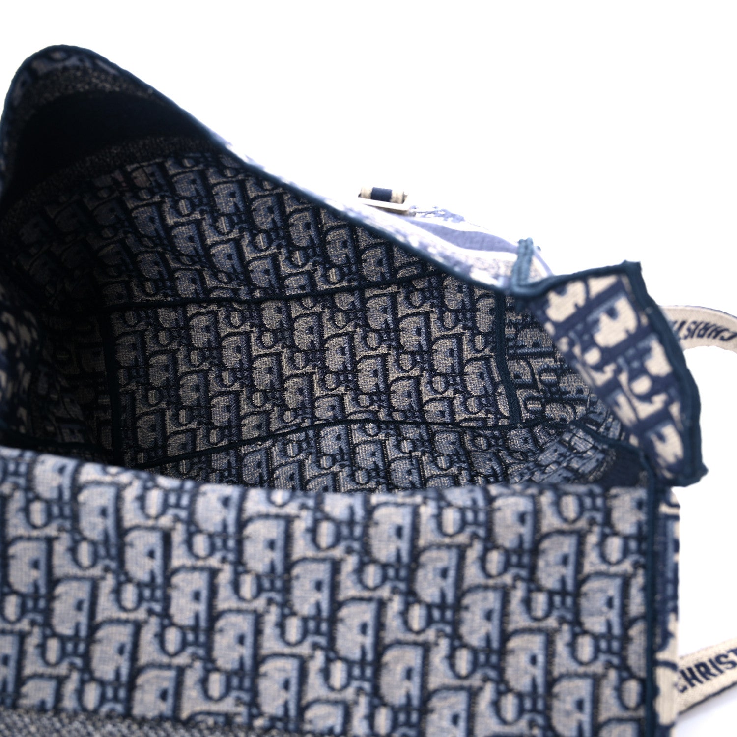 Christian Dior Oblique Medium Diorcamp Messenger Blue 5 of 18