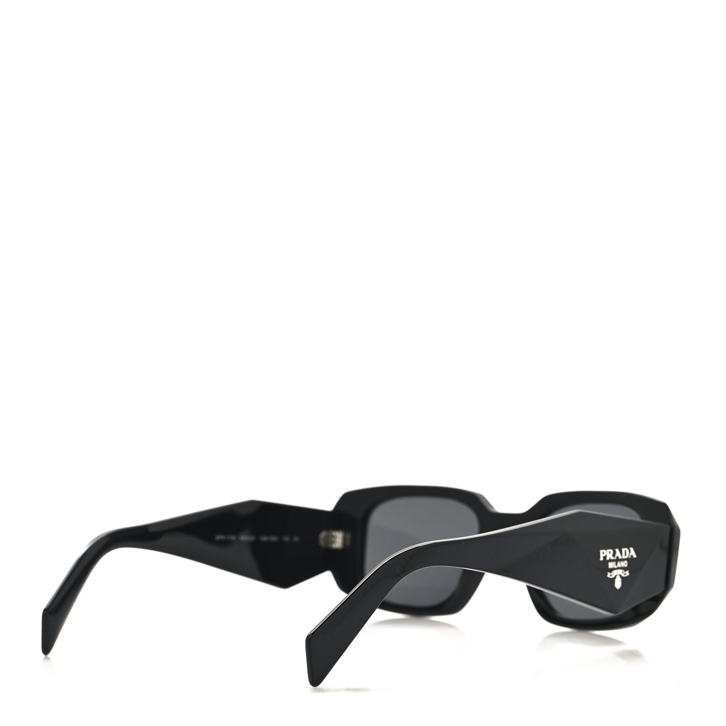 Acetate Symbole Sunglasses SPR 17W Black