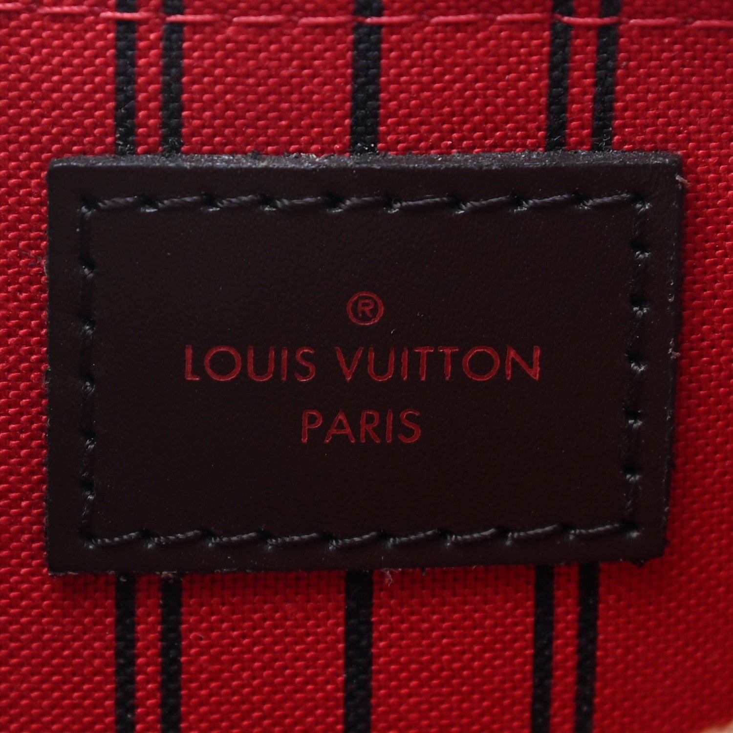 Louis Vuitton Damier Ebene Neverfull MM GM Pochette 6 of 8