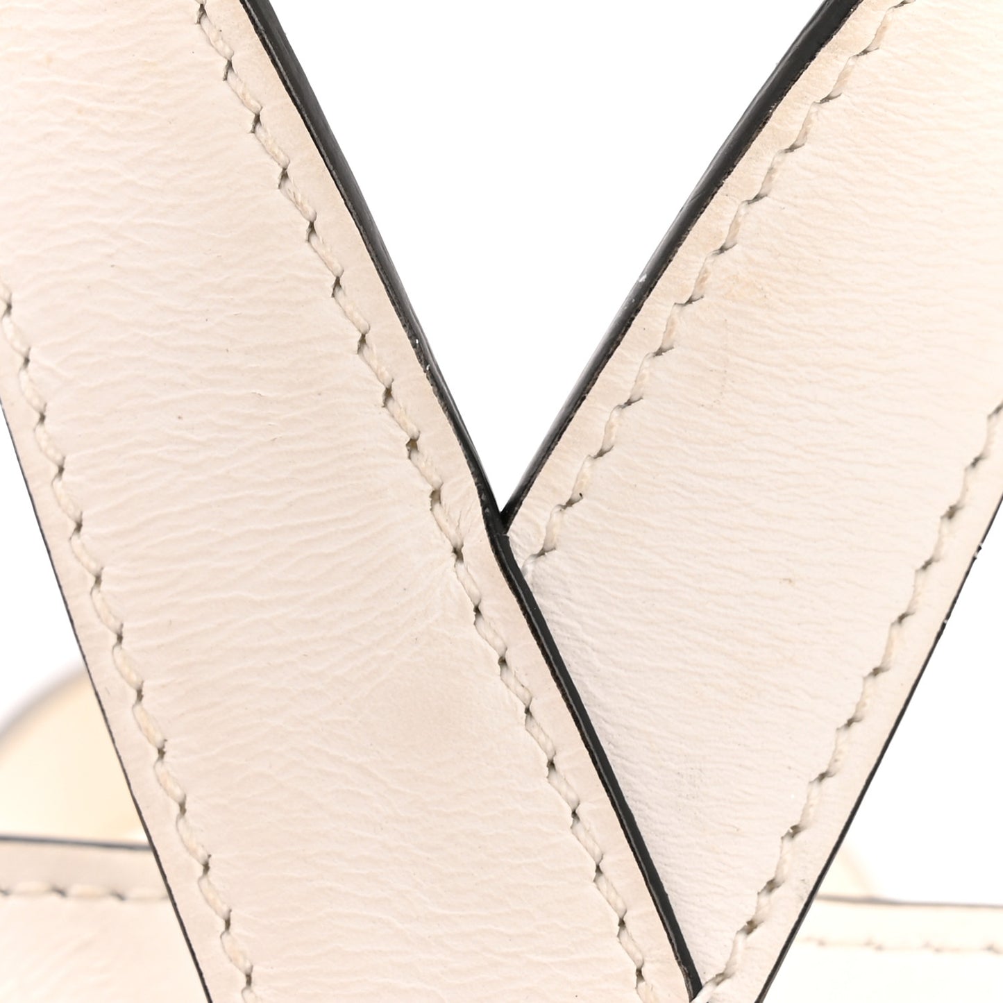 Vitello Mini Virtus Bucket Bag White