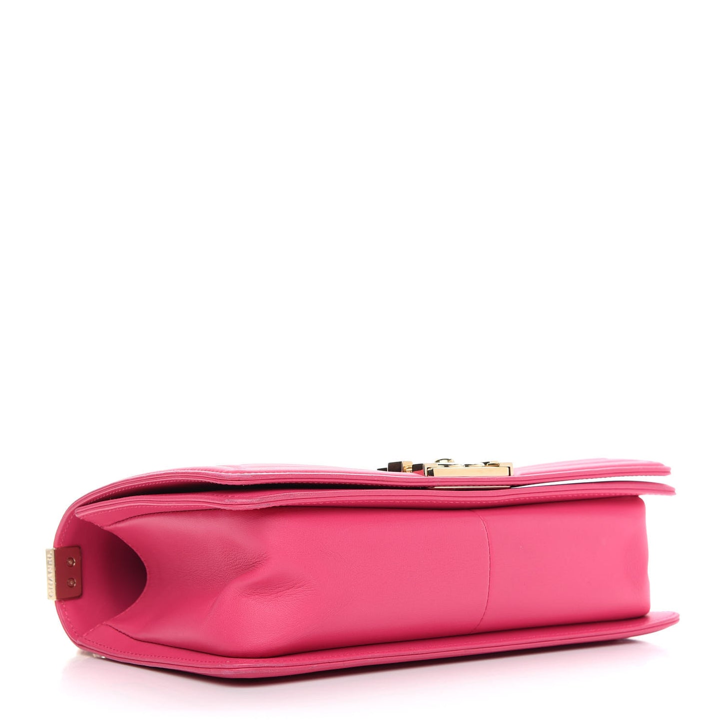 Lambskin Quilted Medium Boy Flap Pink