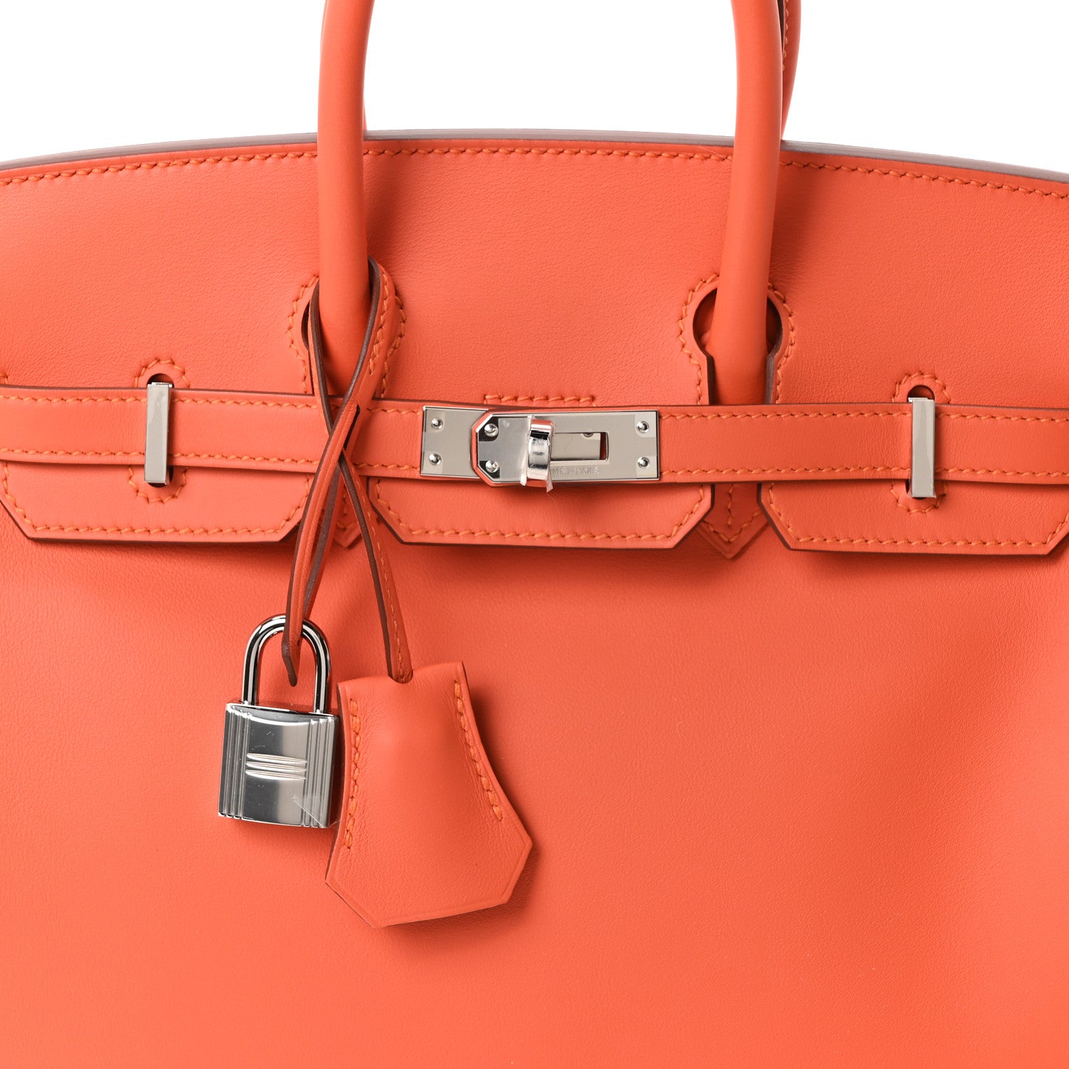 Hermes Swift Birkin 25 Orange 15 of 21