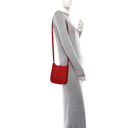 Hermes Epsom Evelyne TPM Vermillion 2 of 9