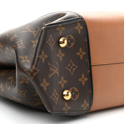 Louis Vuitton Monogram Cuir Orfevre Tote W PM Noisette 7 of 9