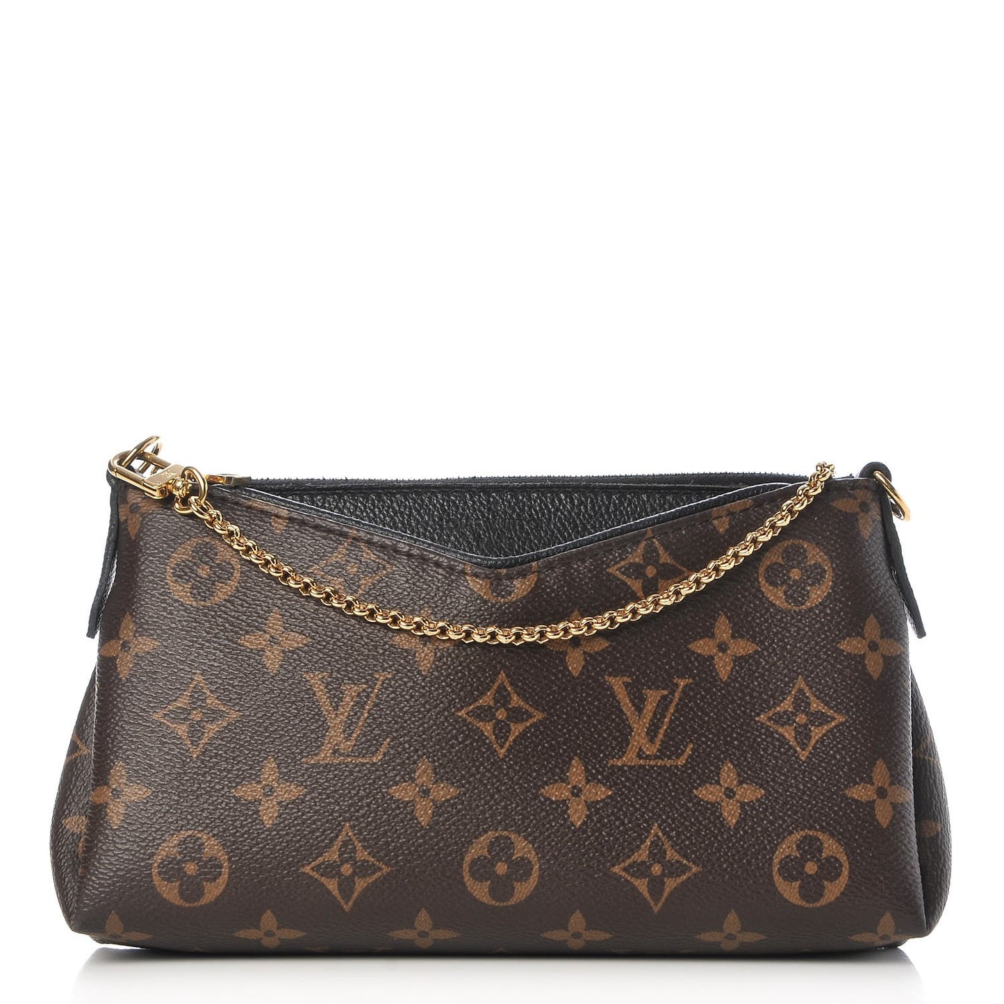 Monogram Pallas Clutch Black
