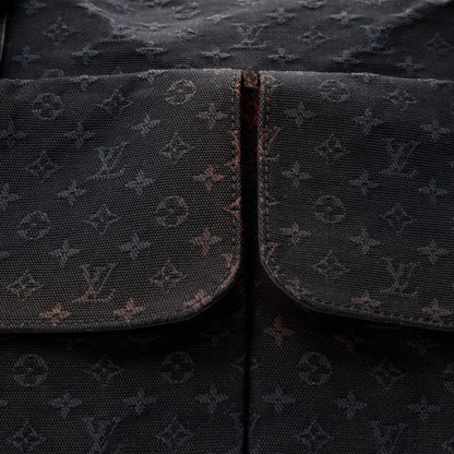 Louis Vuitton Mini Lin Monogram Louise Bag Blue 7 of 10