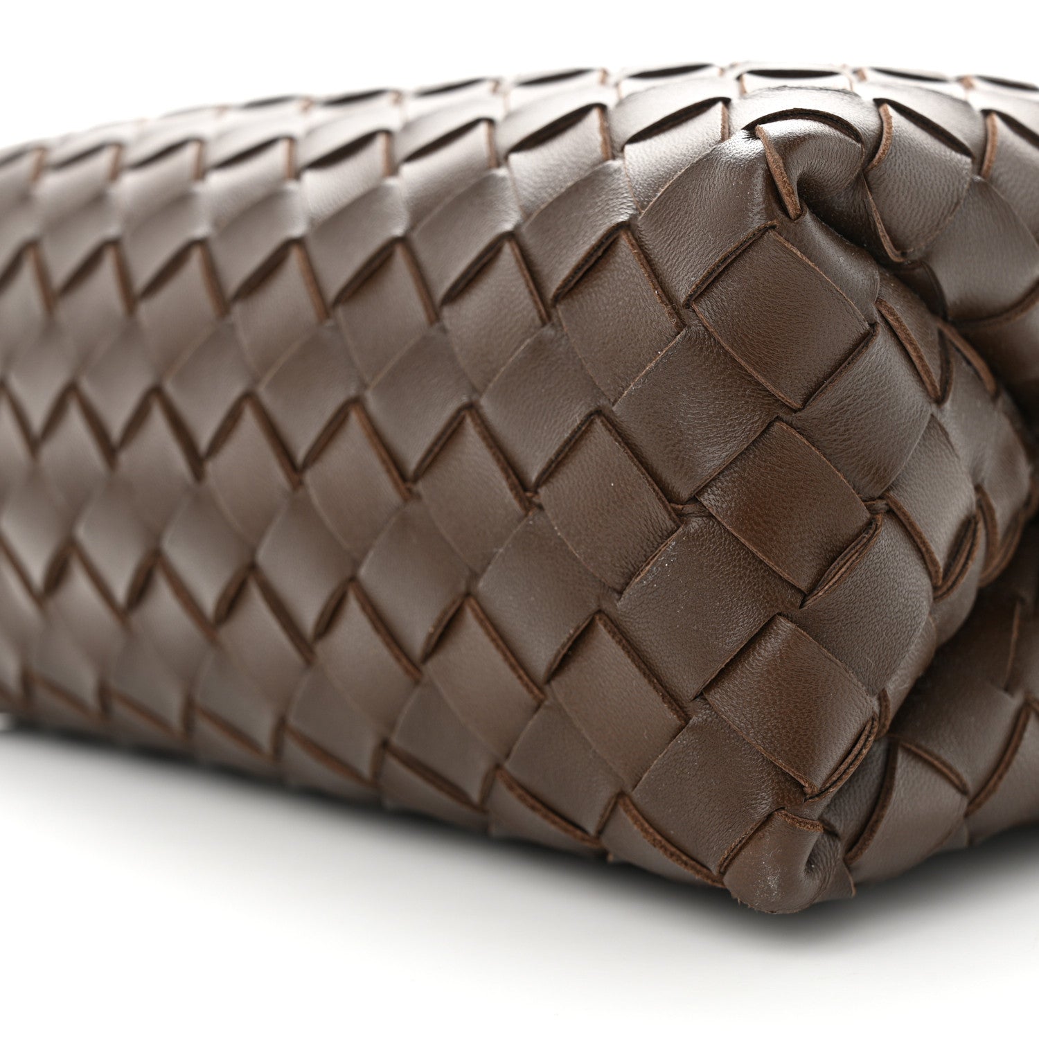 Bottega Veneta Nappa Intrecciato Small Loop Camera Bag Fondant