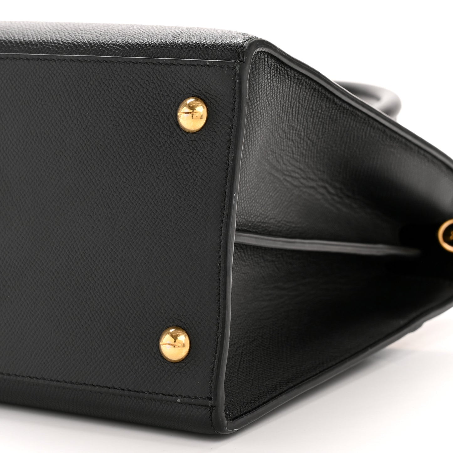 Grained Calfskin Large St. Honore Tote Black