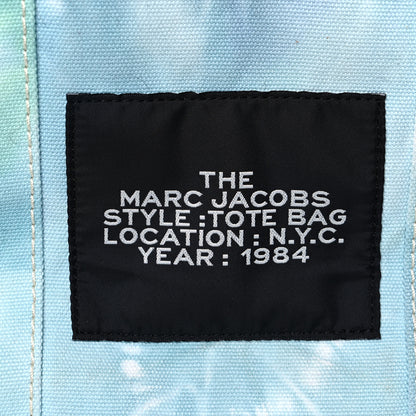 Marc Jacobs Cotton Canvas Tie Dye Medium The Traveler Tote Bag Blue Multi 14 of 16