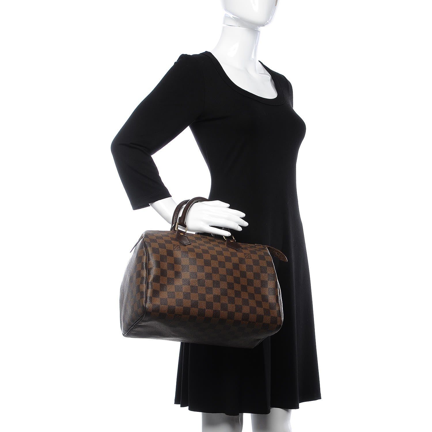 Louis Vuitton Damier Ebene Speedy 30 2 of 7