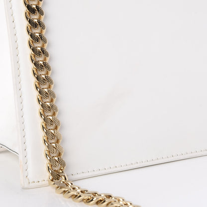 Versace Patent Large Diamante Flap White 8 of 12