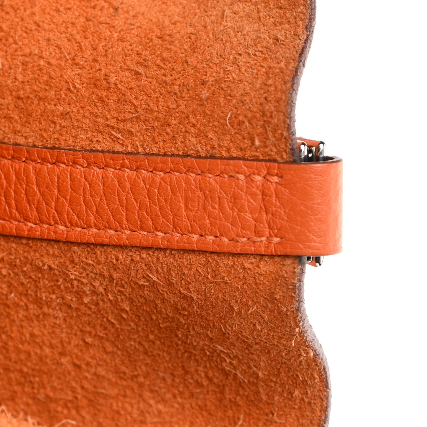 Taurillon Clemence Picotin Lock 22 MM Orange