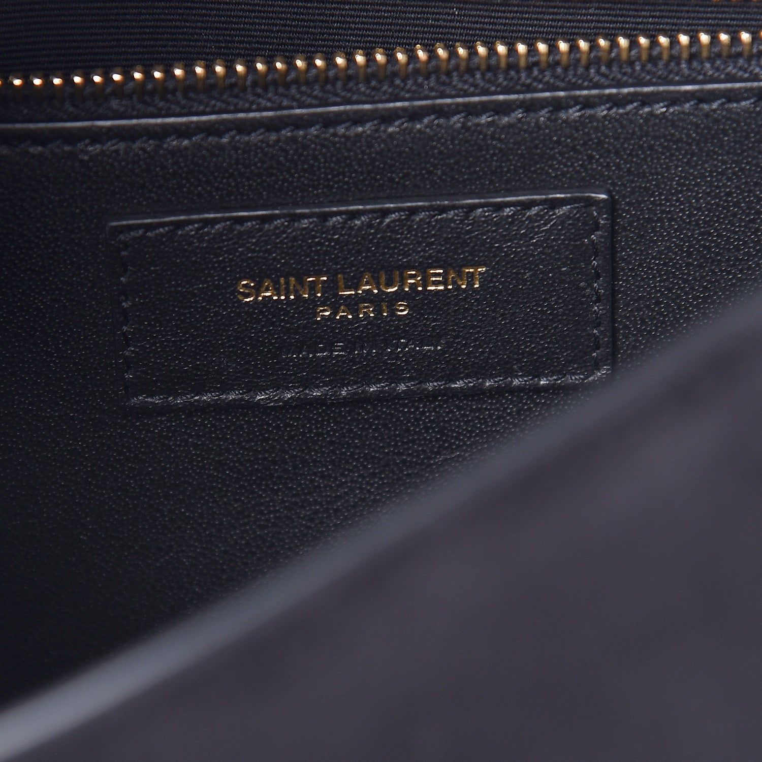 Saint Laurent Suede Calfskin Monogram Le Sept Chain Bag Black 6 of 10