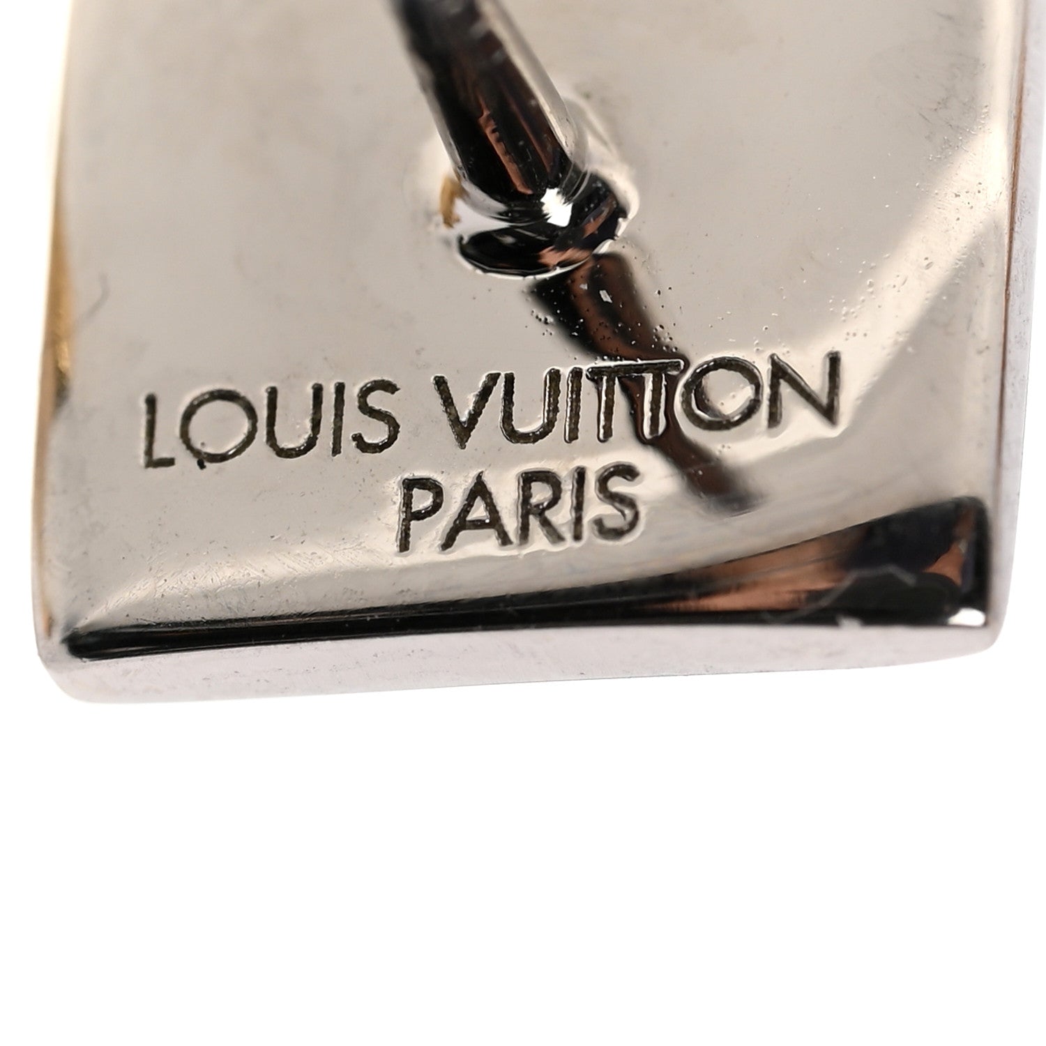 Louis Vuitton Nanogram Tennis Earrings Set of 3 Gold Silver Pink 4 of 4