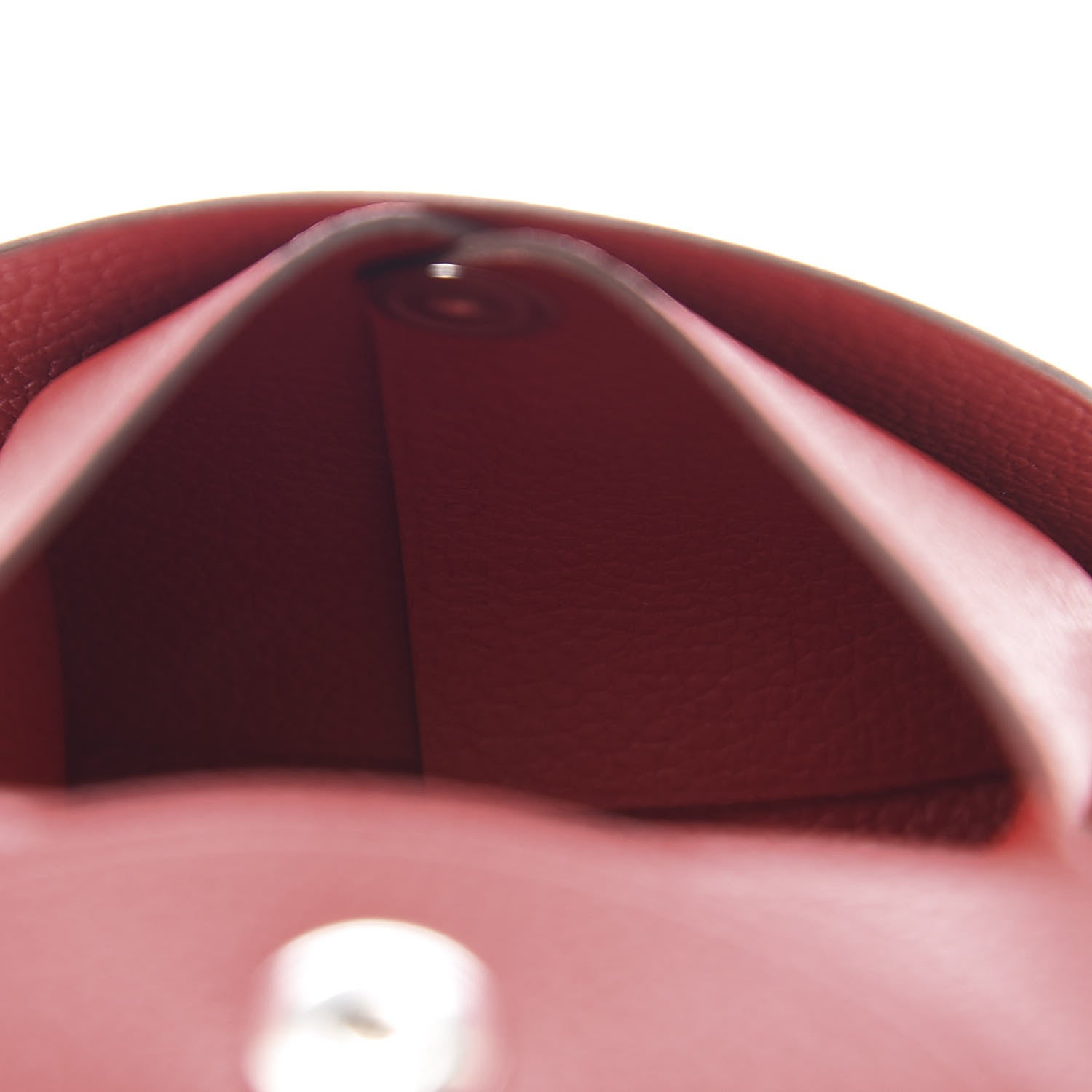 Hermes Evercolor Bastia Coin Purse Rouge Casaque 6 of 7