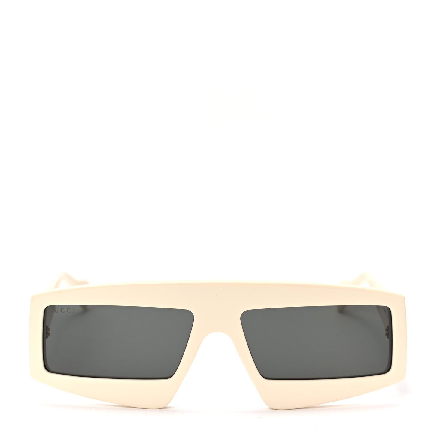 Acetate Shield Sunglasses GG0358S White