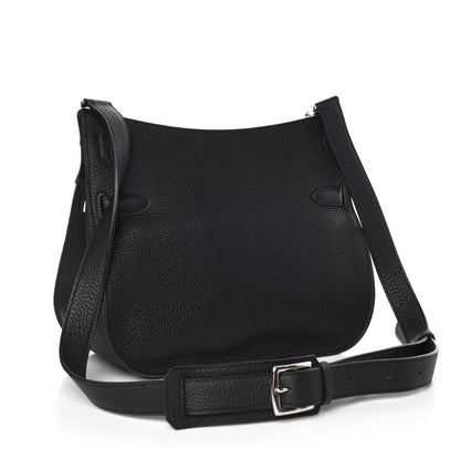 Hermes Taurillon Clemence Jypsiere 28 Black 3 of 10